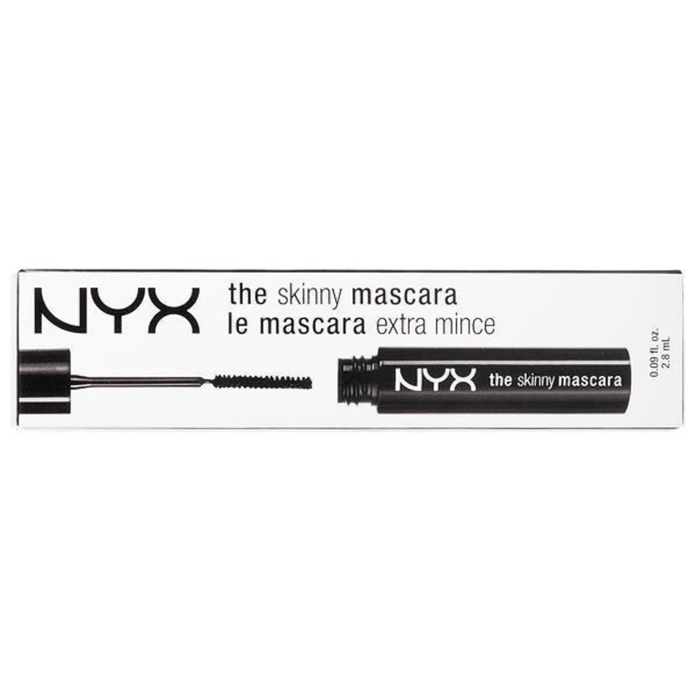 NYX Black Waterproof Skinny Mascara